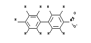 structural formula for
4-Nitrodiphenyl structural formula for 4-Nitrodiphenyl