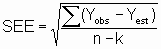 SEE equation SEE equation